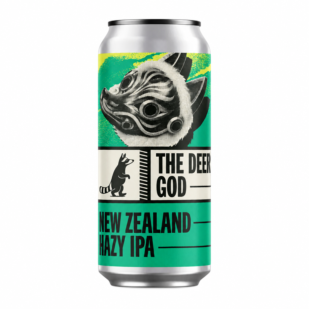 The Deer God, foto quadrata su sfondo bianco