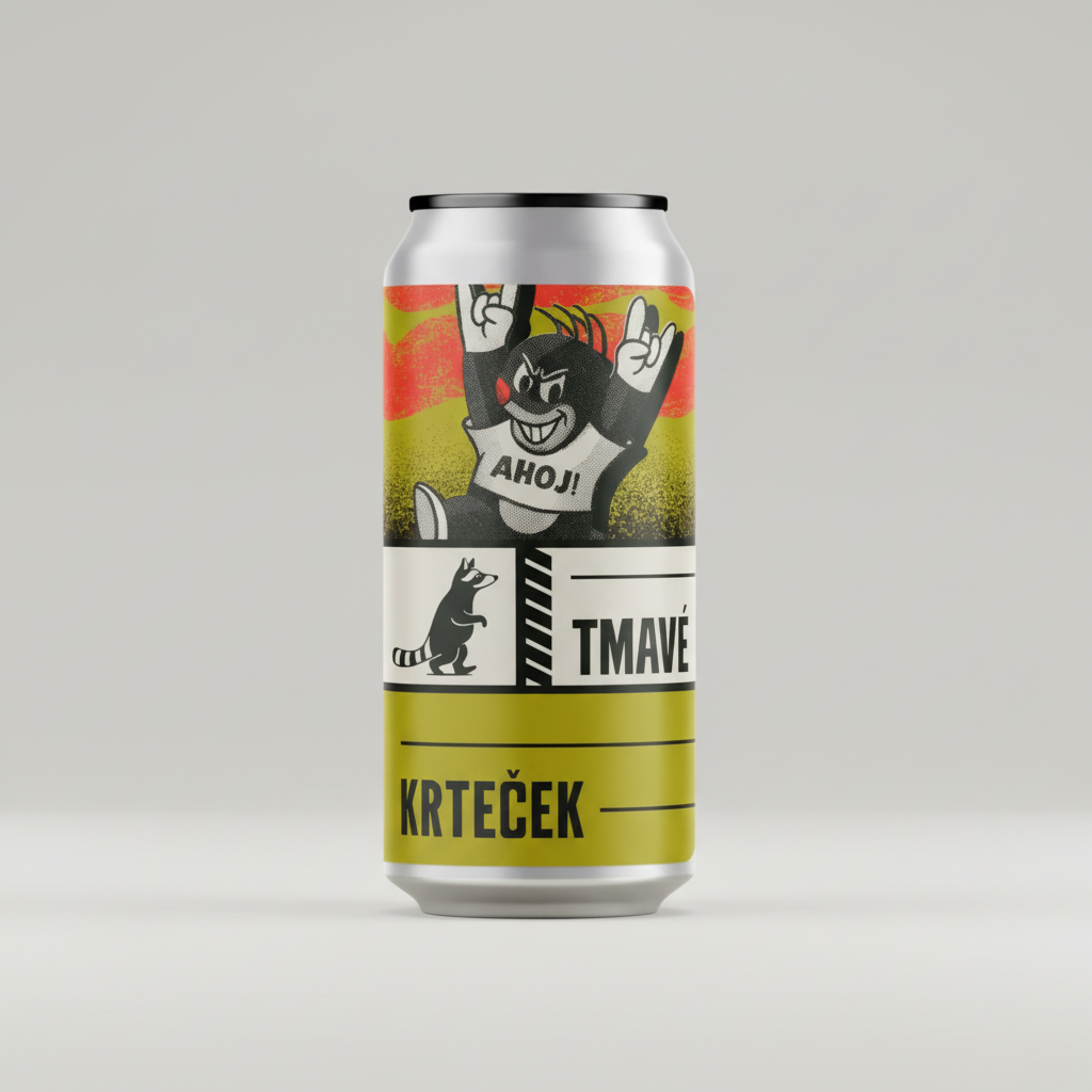 Wild Raccoon Krtecek- dark lager 5.1%  Wholesale