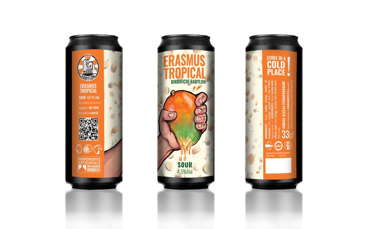 Erasmus tropical - sour fruit 4.5%